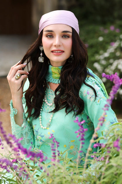 Rangrasiya | Lifestyle Summer 26 | Sage - Casual Dress - available at Maria Faisal in UK and USA.