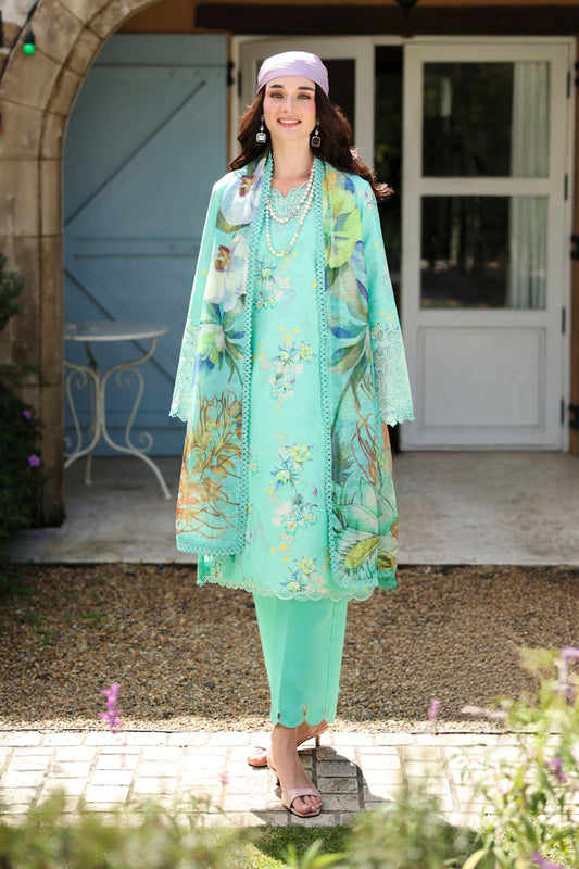 Rangrasiya | Lifestyle Summer 26 | Sage - Casual Dress - available at Maria Faisal in UK and USA.