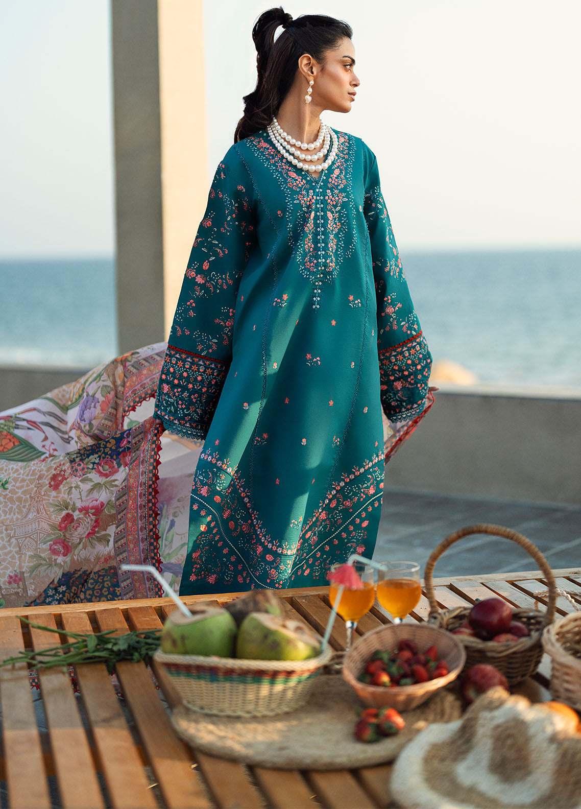 Sahane | Yaariyan Lawn Edit 25 | CT -20007 ORSA - Yaariyan by Maria Faisal - Registered Vendor of : Sahane - type : Ladies Clothes - 100% original wedding dresses