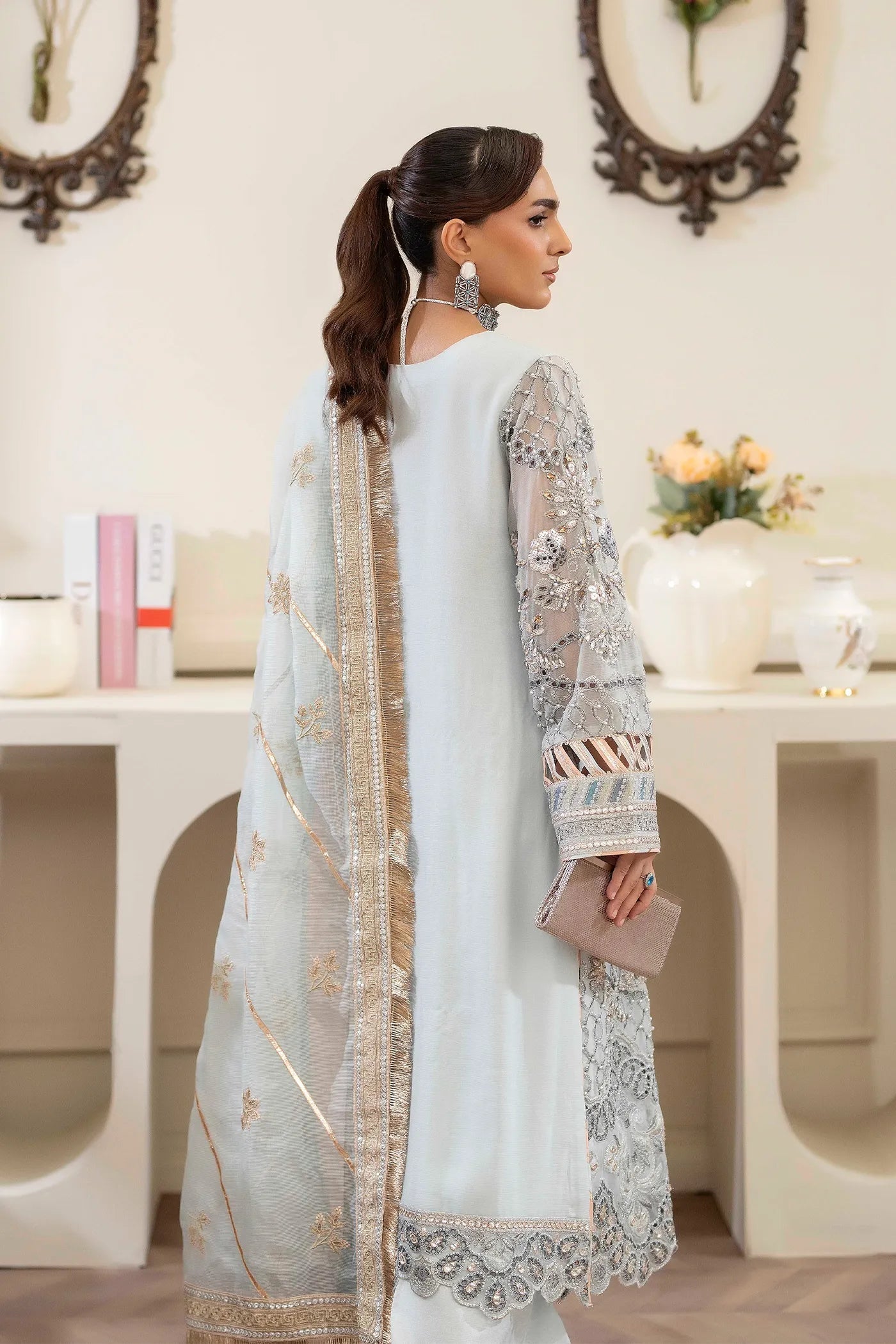 Adans Libas | Saleeqa Chiffon 25 |SALEEQA 7519 - Ladies Clothes - Maria Faisal