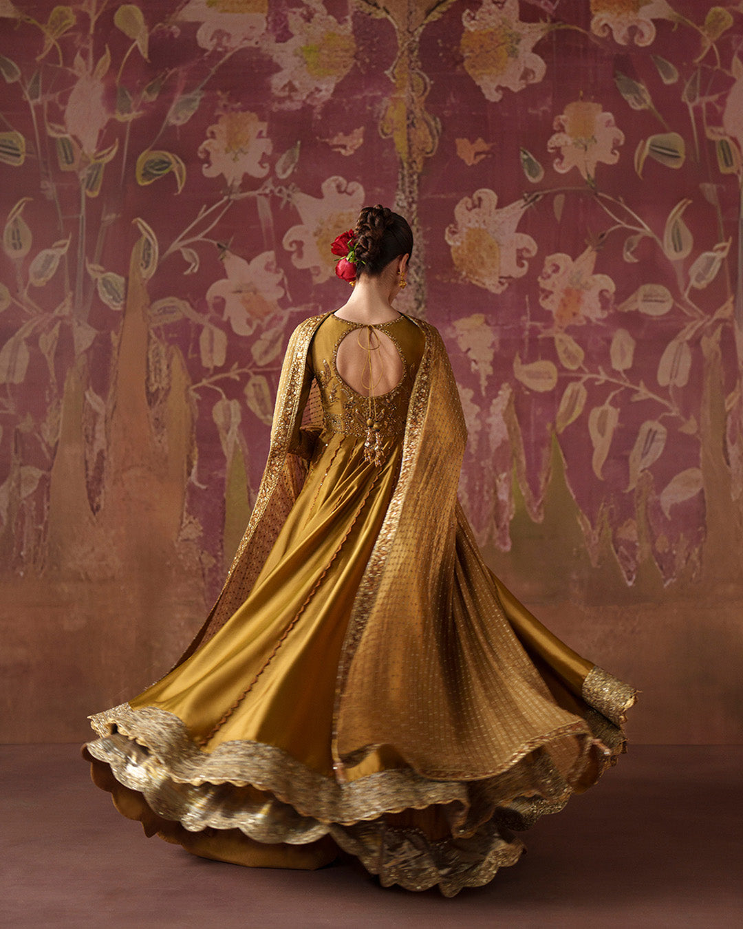 Faiza Saqlain | Lamia Wedding Formals | Samah - Wedding Dress - available at Maria Faisal in UK and USA.