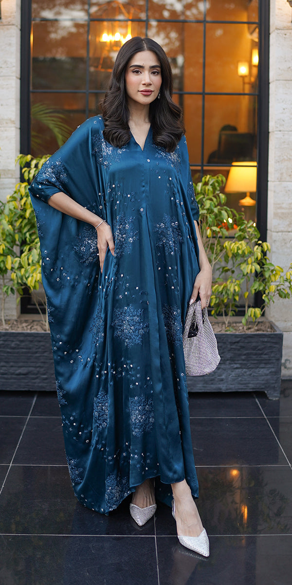 Erum Khan | Velvet Wisper | Dusky Horizon - Designer Dress with Intricate embroidery and embellishments. Shop elegent wedding dress at Maria Faisal.