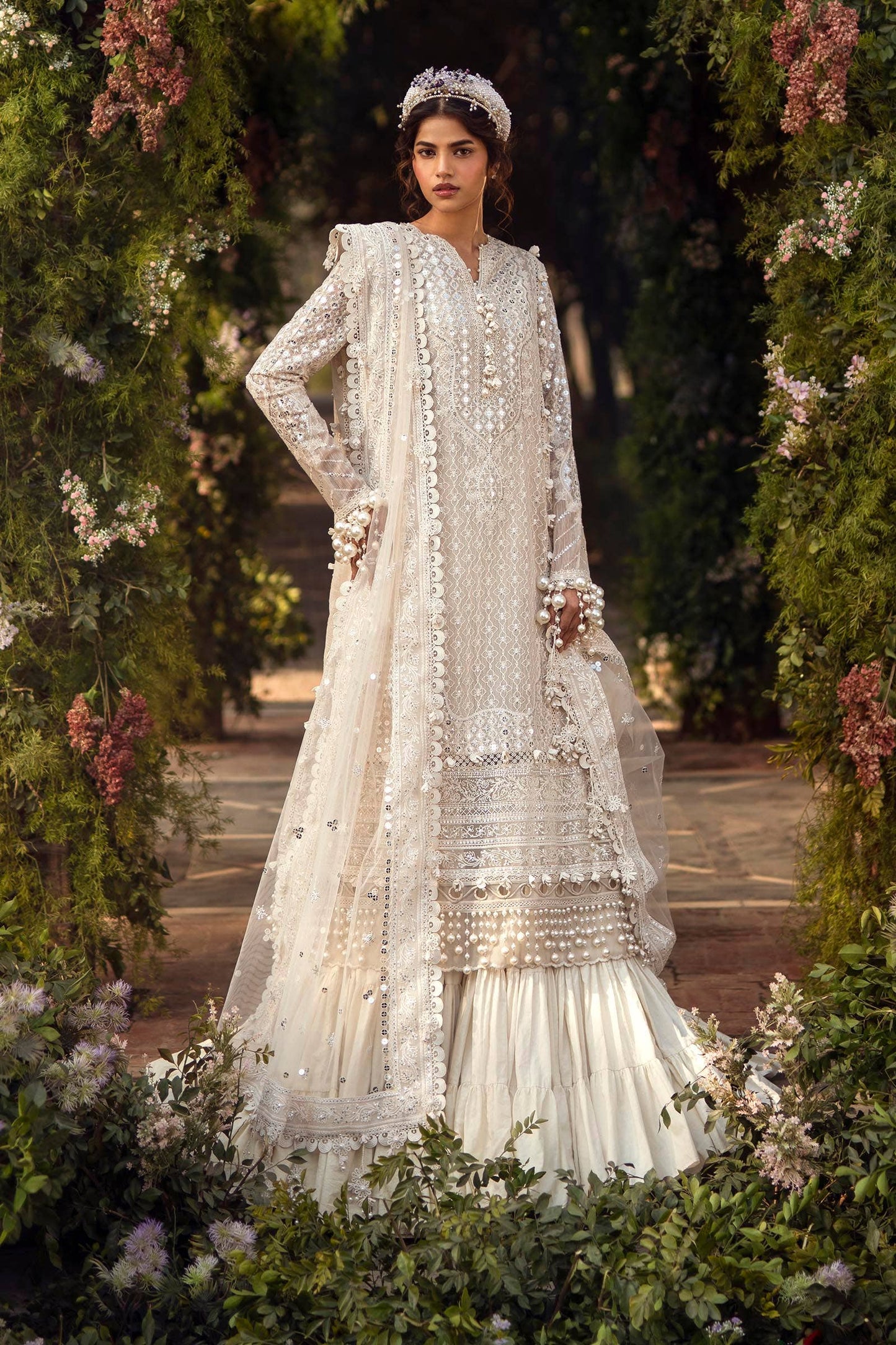 Sana Safinaz | Luxury Collection 24 | L241-002A-3CT - Ladies Clothes - Maria Faisal