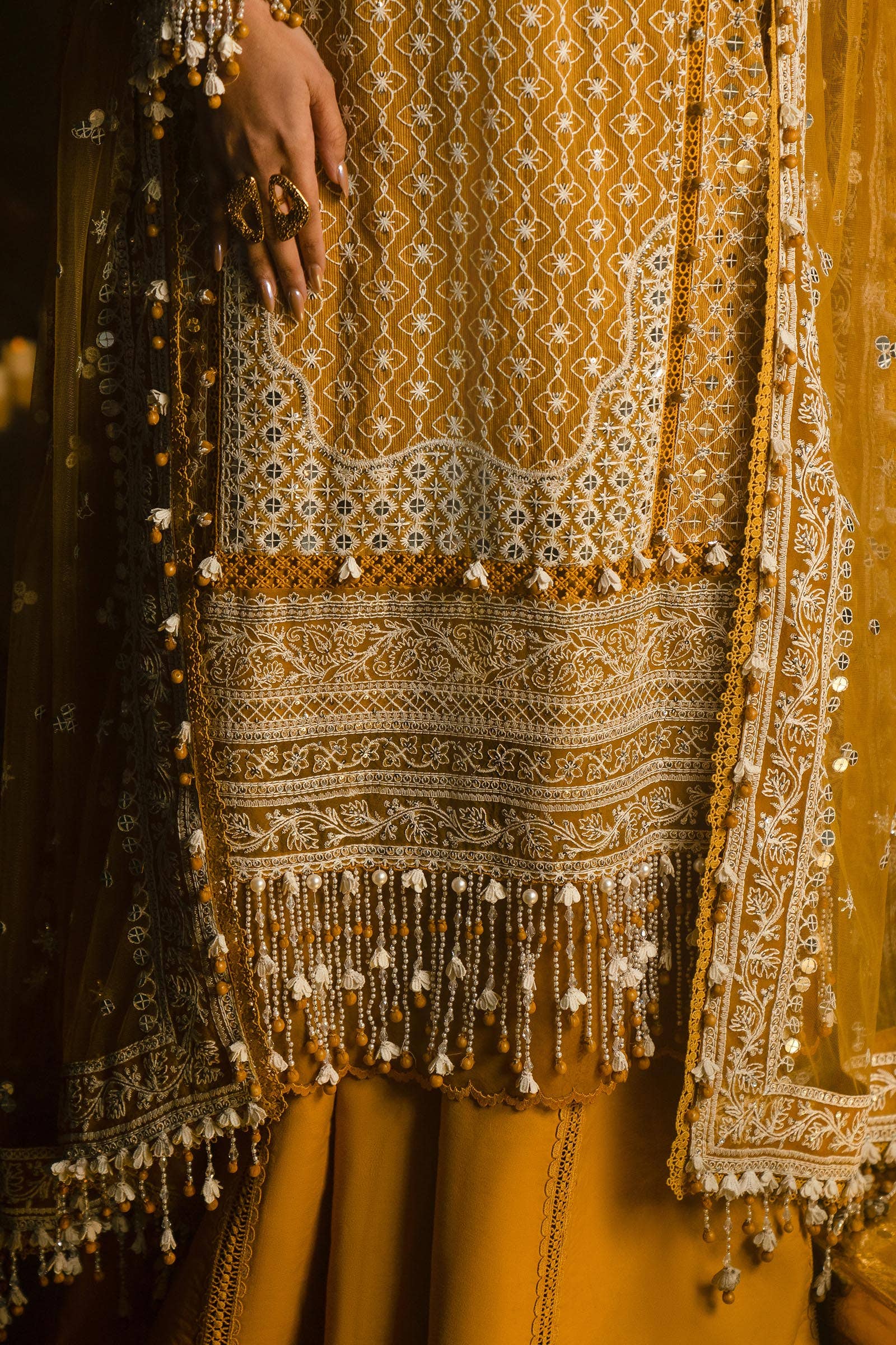 Sana Safinaz | Luxury Collection 24 | L241-002B-3CT - Ladies Clothes - Maria Faisal