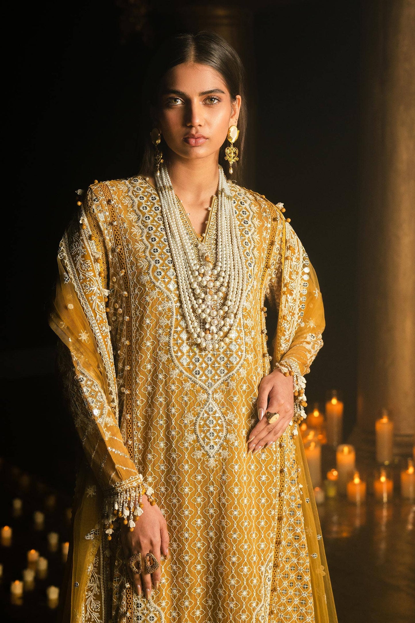 Sana Safinaz | Luxury Collection 24 | L241-002B-3CT - Ladies Clothes - Maria Faisal