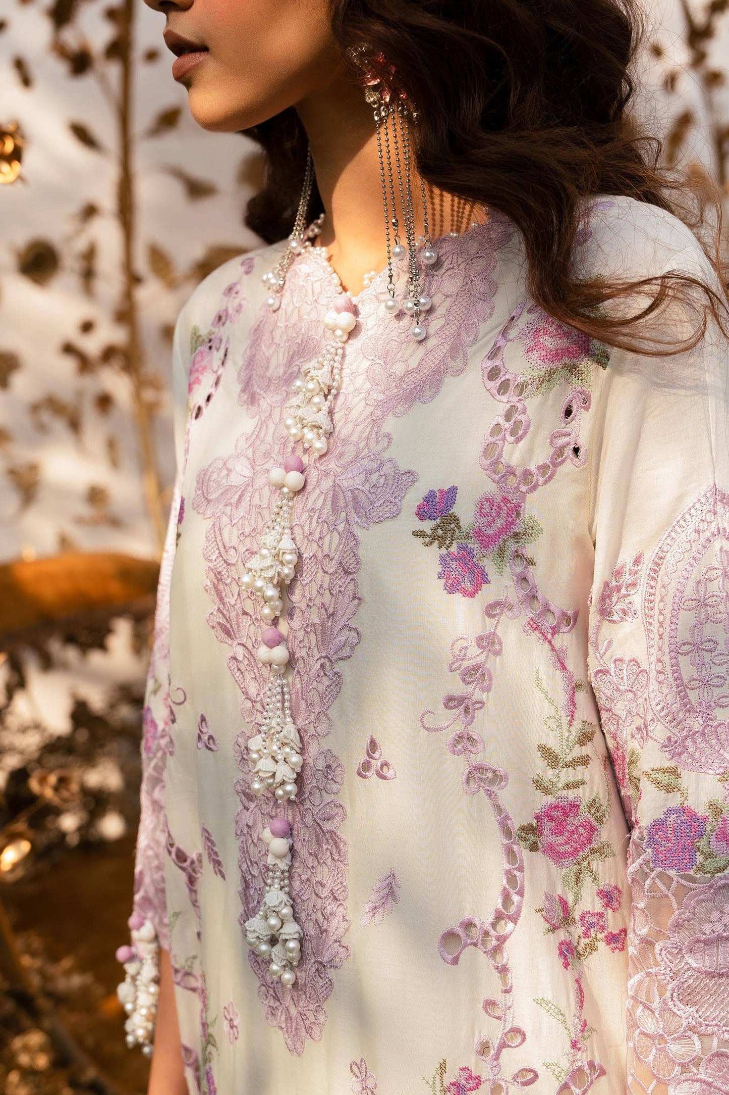 Sana Safinaz | Luxury Collection 24 | L241-004B-3CV - Ladies Clothes - Maria Faisal