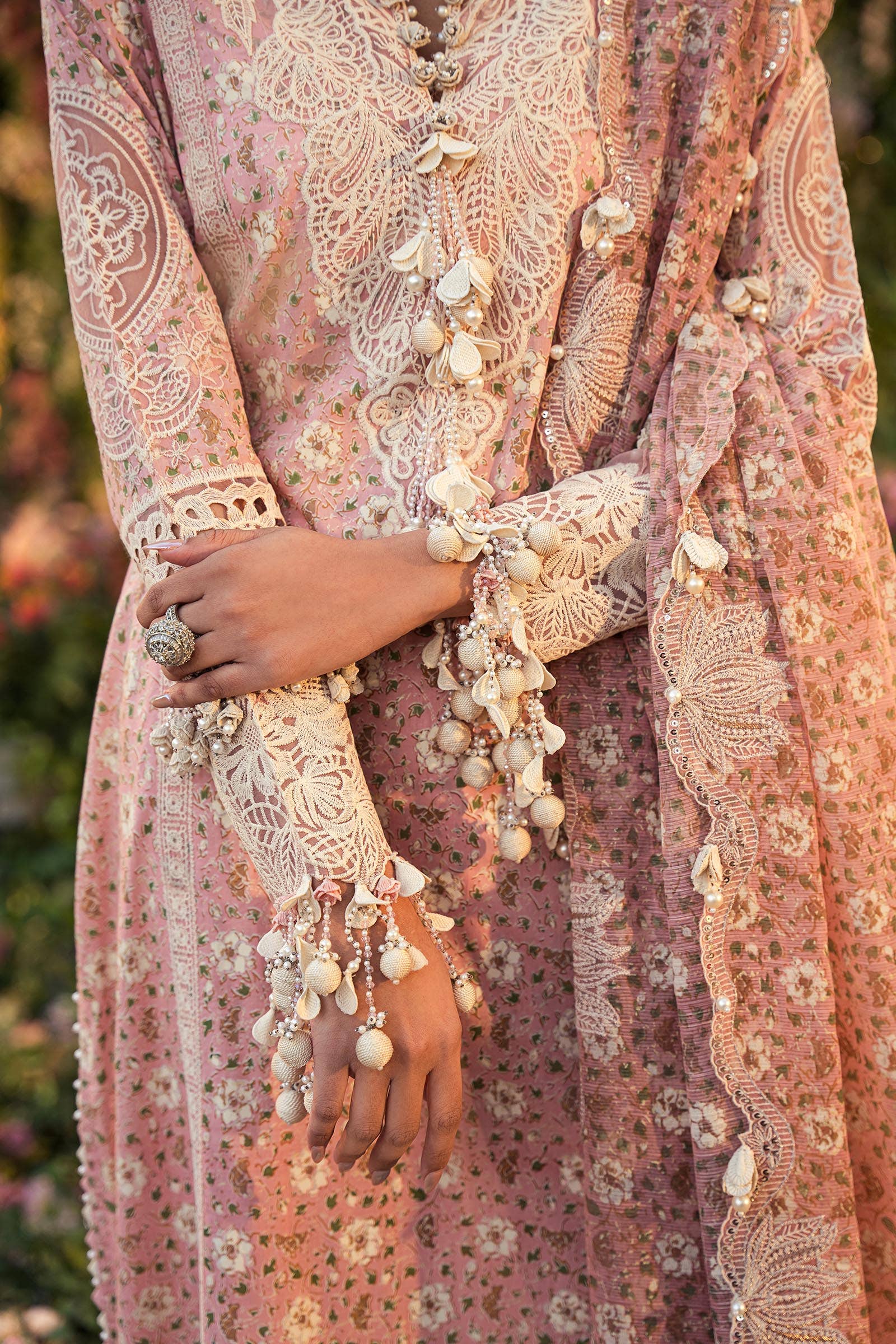 Sana Safinaz | Luxury Collection 24 | L241-005A-3CU - Ladies Clothes - Maria Faisal