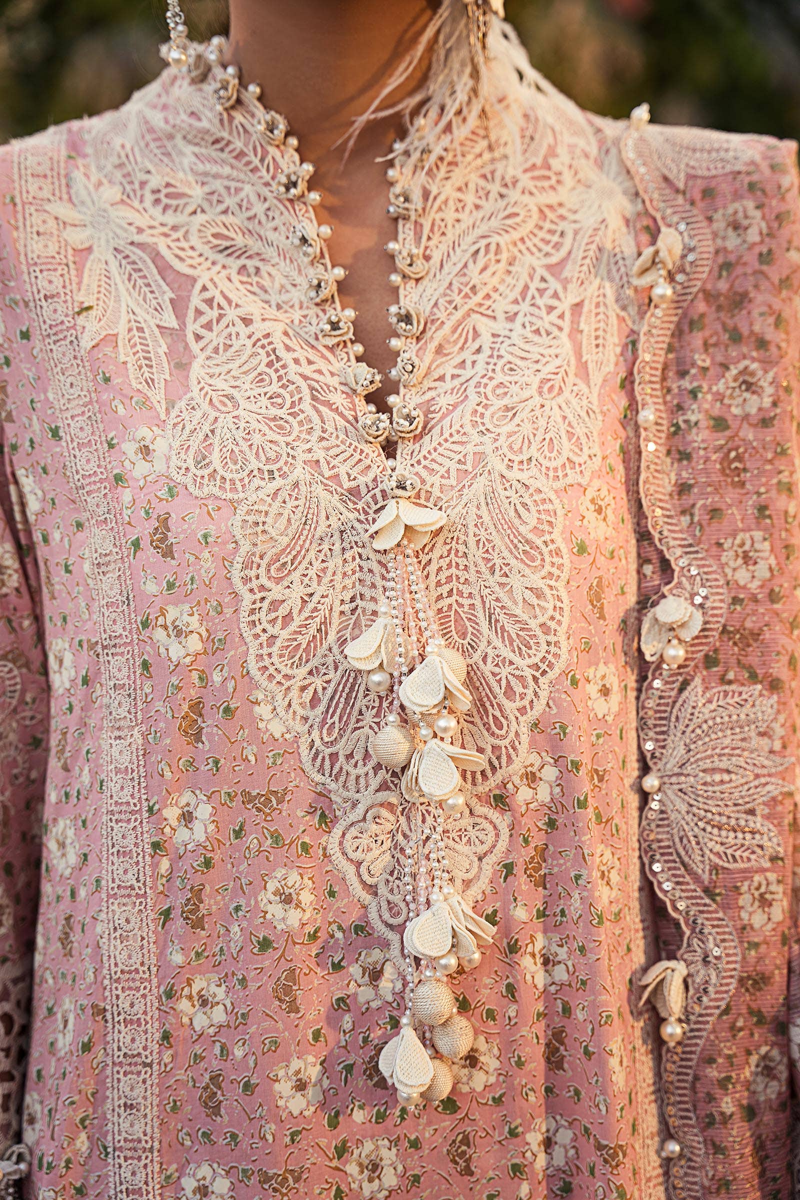 Sana Safinaz | Luxury Collection 24 | L241-005A-3CU - Ladies Clothes - Maria Faisal