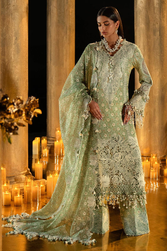 Sana Safinaz | Luxury Collection 24 | L241-005B-3CU - Ladies Clothes - Maria Faisal