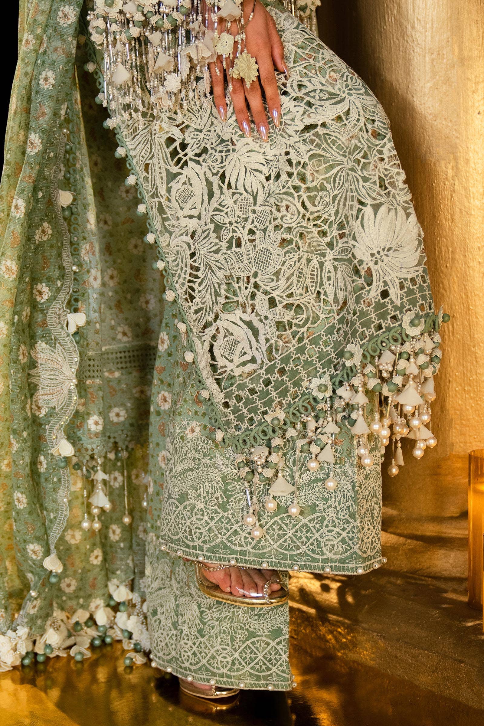 Sana Safinaz | Luxury Collection 24 | L241-005B-3CU - Ladies Clothes - Maria Faisal