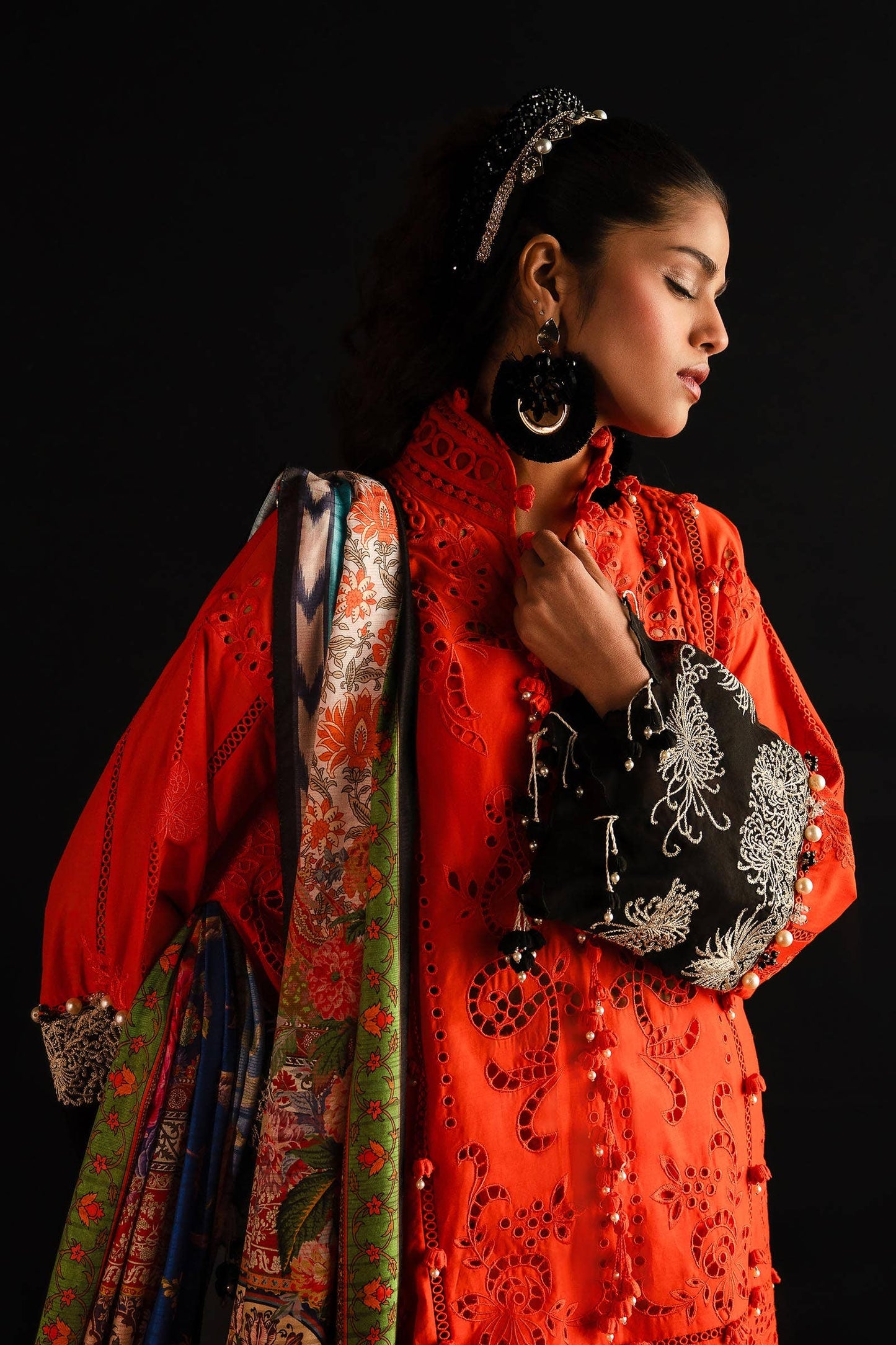 Sana Safinaz | Luxury Collection 24 | L241-001A-3CL - Ladies Clothes - Maria Faisal