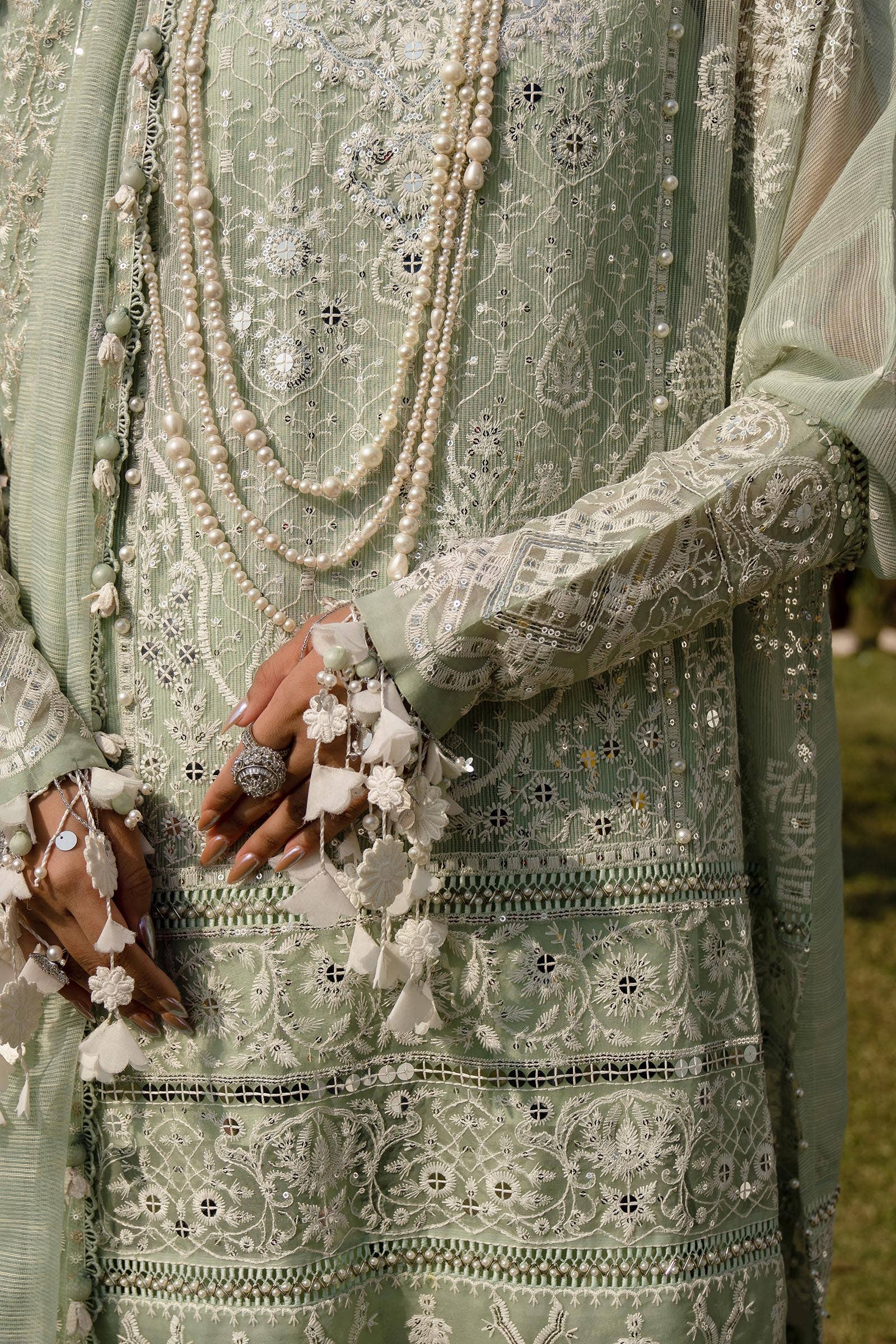 Sana Safinaz | Luxury Collection 24 | L241-006B-3CV - Ladies Clothes - Maria Faisal