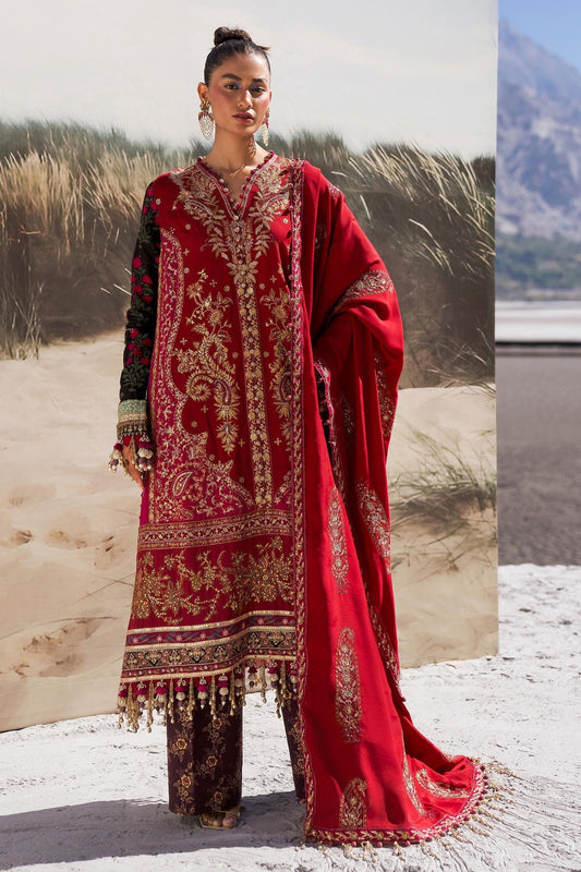 Sana Safinaz | Winter Shawl 24 | S241-002A-3CP - Ladies Clothes - Maria Faisal