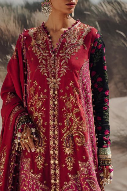Sana Safinaz | Winter Shawl 24 | S241-002A-3CP - Ladies Clothes - Maria Faisal