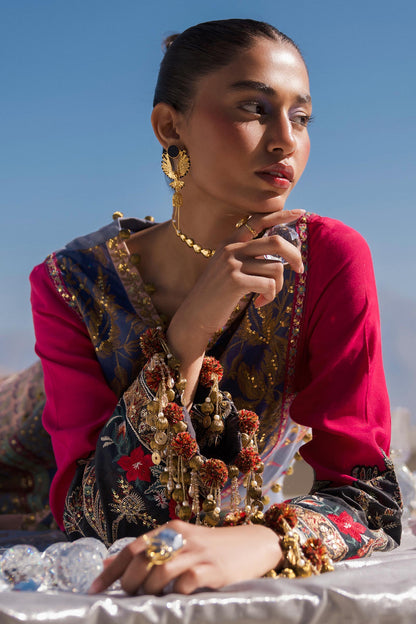 Sana Safinaz | Winter Shawl 24 | S241-004B-3CP - Ladies Clothes - Maria Faisal