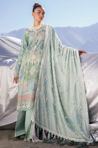 Sana Safinaz | Winter Shawl 24 | S241-005A-3CP - Ladies Clothes - Maria Faisal