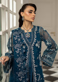 Sardinia | La More 24 | Blue Mirage - Designer Dress with Intricate embroidery and embellishments. Shop elegent wedding dress at Maria Faisal.