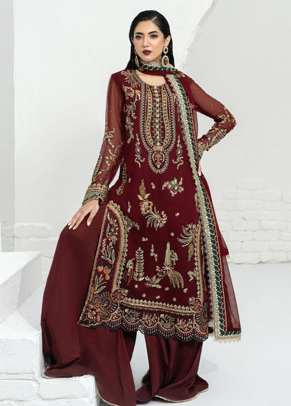 Sahane | Savoir Luxury Formals | CT-140002 Rouge - Savoir - Ladies Clothes - Maria Faisal