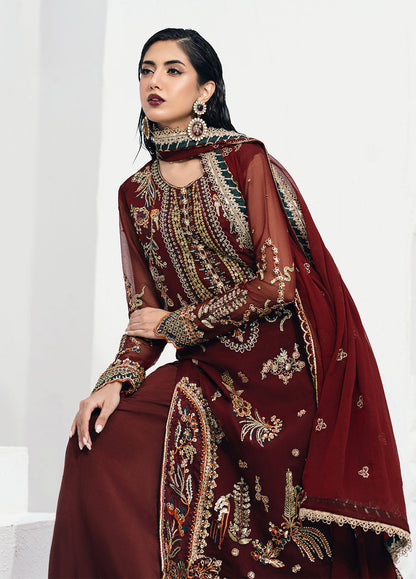 Sahane | Savoir Luxury Formals | CT-140002 Rouge - Savoir - Ladies Clothes - Maria Faisal