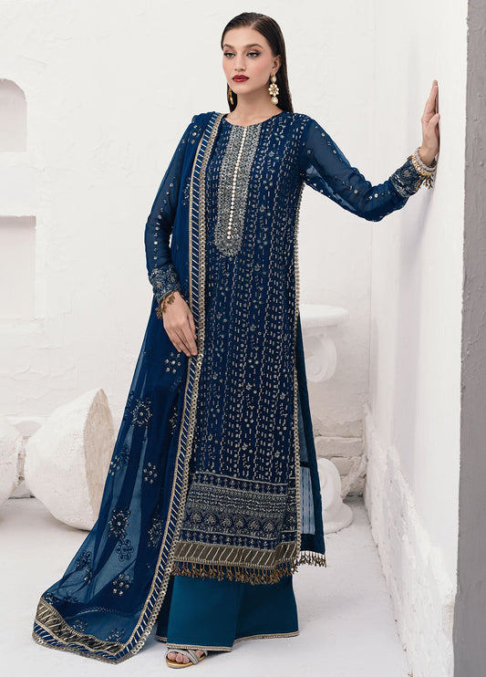 Sahane | Savoir Luxury Formals Savoir | CT-140004 Ashen - Savoir - Ladies Clothes - Maria Faisal