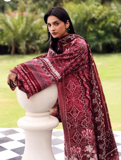 Elaf Premium | Belladore Prints Chiffon 26 |EPA-5B MONTROSE - Luxury Dress - available at Maria Faisal in UK and USA.