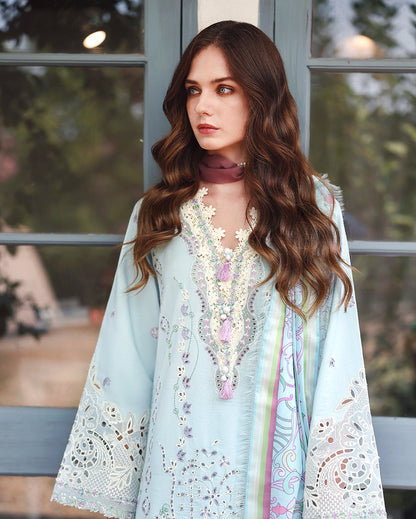 Mushq | The Secret Garden Lawn | Secret Blossom - Luxury Dress - available at Maria Faisal in UK and USA.