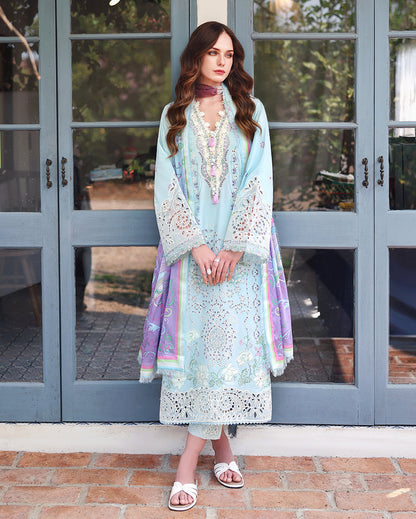 Mushq | The Secret Garden Lawn | Secret Blossom - Luxury Dress - available at Maria Faisal in UK and USA.