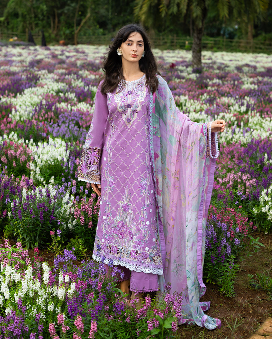 Mushq | Hemline the Secret Garden | Secret Thicket - Luxury Dress - available at Maria Faisal in UK and USA.