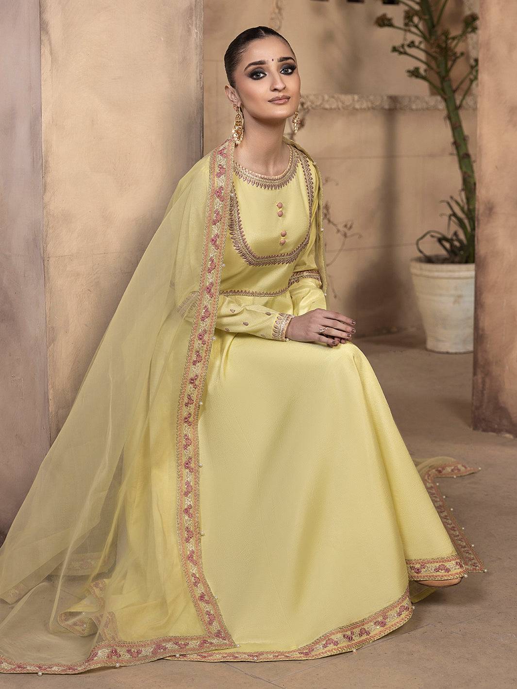 Hem Stitch | Raw Silk Edit 25 | Sehar by Maria Faisal - Registered Vendor of : Hemstitch - type : Ladies Clothes - 100% original wedding dresses