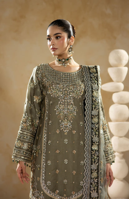 Imrozia Premium | Aurelia Formals 26 | JF-40 A Selene - Formal Dress - available at Maria Faisal in UK and USA.