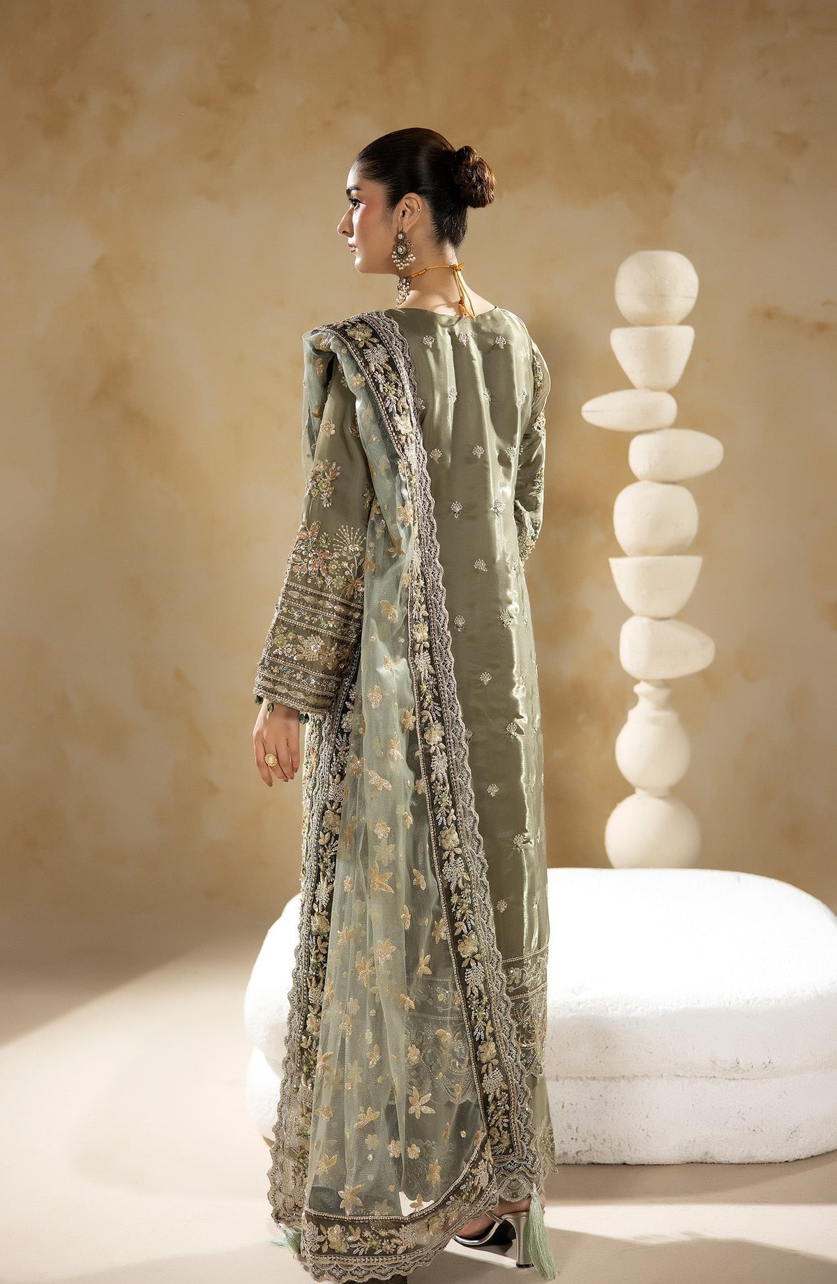 Imrozia Premium | Aurelia Formals 26 | JF-40 A Selene - Formal Dress - available at Maria Faisal in UK and USA.