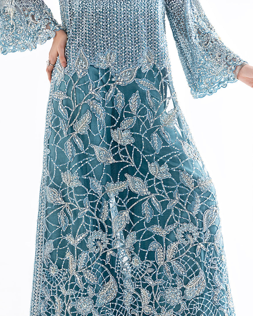 Mushq | Fleur Luxury Formals | Serafina - Formal Dress - available at Maria Faisal in UK and USA.
