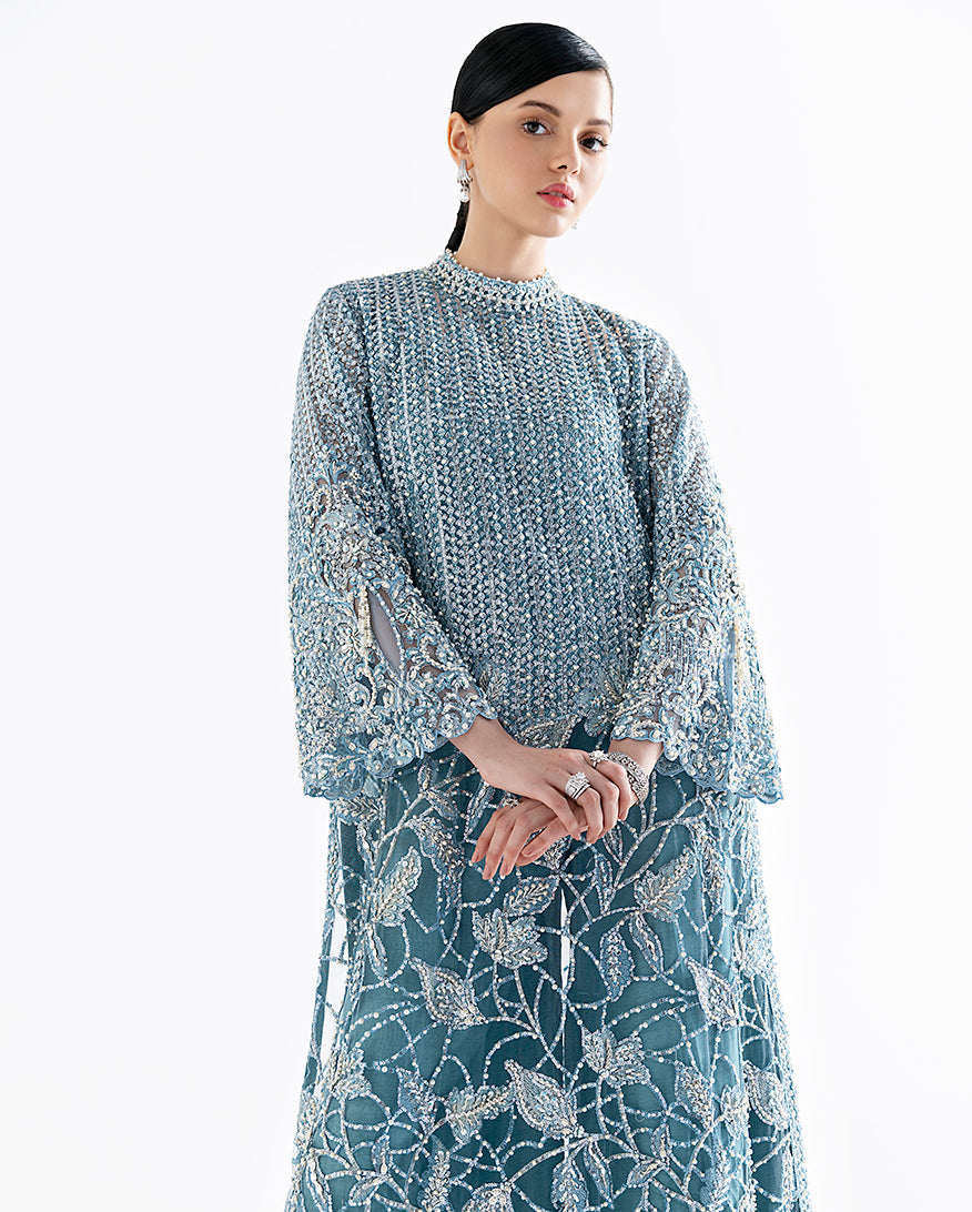 Mushq | Fleur Luxury Formals | Serafina - Formal Dress - available at Maria Faisal in UK and USA.