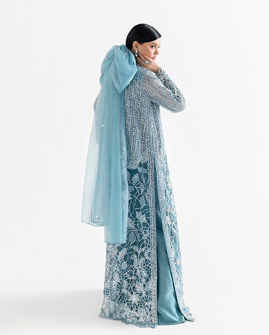 Mushq | Fleur Luxury Formals | Serafina - Formal Dress - available at Maria Faisal in UK and USA.