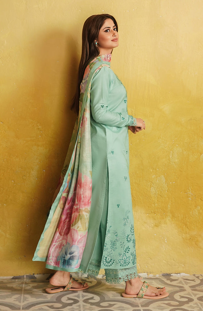 Seran | Afsanah Lawn 24 | Mushk - Ladies Clothes - Maria Faisal