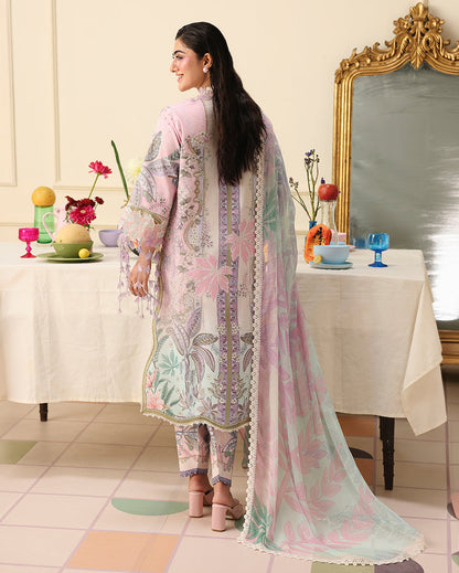 Mushq | Soleil Prints | Serena Bloom - Luxury Dress - available at Maria Faisal in UK and USA.
