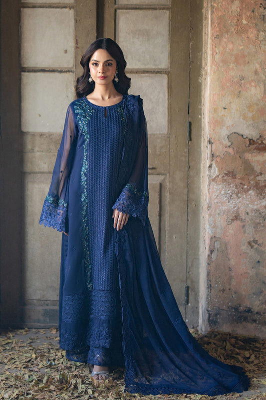 Azure | Ensembles Embroidered Formals | Serene Sapphire - Ladies Clothes 