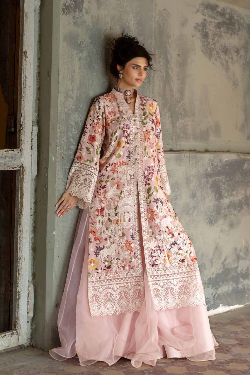 Zainab Chottani | Summer Edition 26 | Serene Bliss - Formal Dress - available at Maria Faisal in UK and USA.