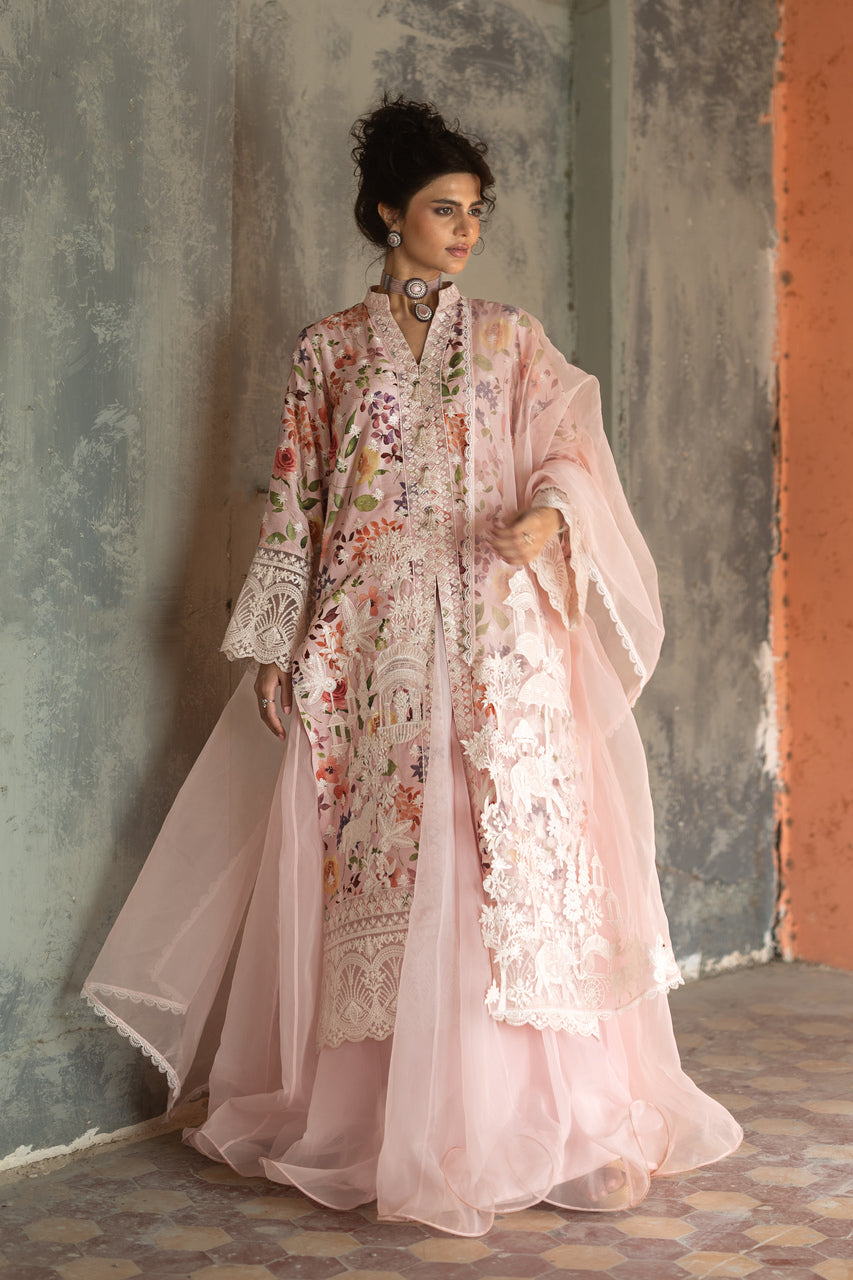 Zainab Chottani | Summer Edition 26 | Serene Bliss - Formal Dress - available at Maria Faisal in UK and USA.