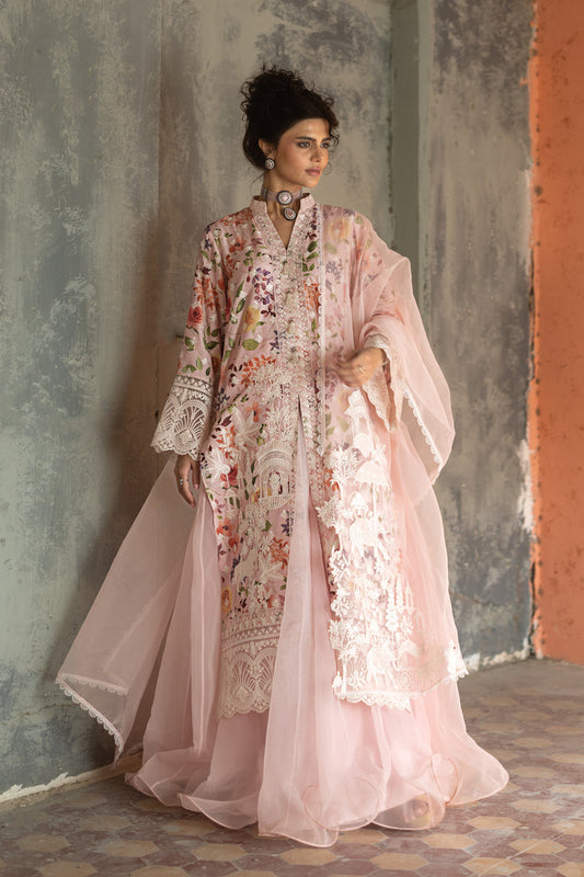 Zainab Chottani | Summer Edition 26 | Serene Bliss - Formal Dress - available at Maria Faisal in UK and USA.
