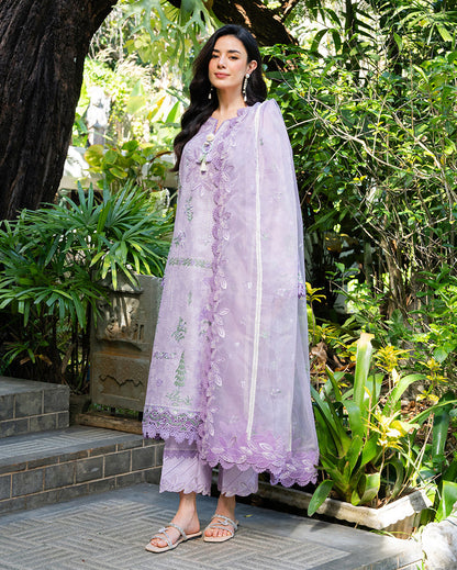 Mushq | La Toscana Casual Pret | Serene Siena - Luxury Dress - available at Maria Faisal in UK and USA.