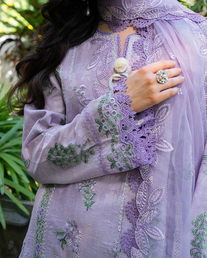 Mushq | La Toscana Casual Pret | Serene Siena - Luxury Dress - available at Maria Faisal in UK and USA.