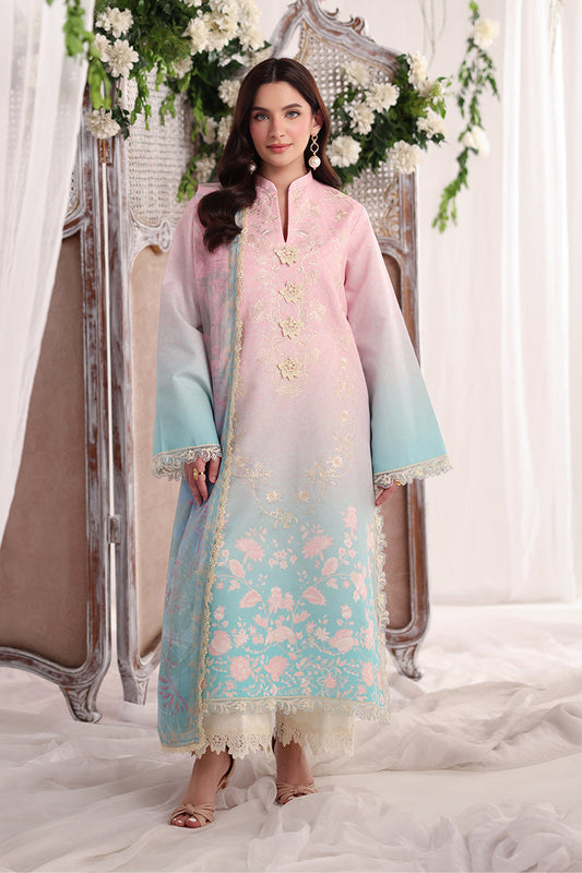 Rangrasiya | Nova Sumemr Embroidered Edit 26 | Serene - Luxury Dress - available at Maria Faisal in UK and USA.