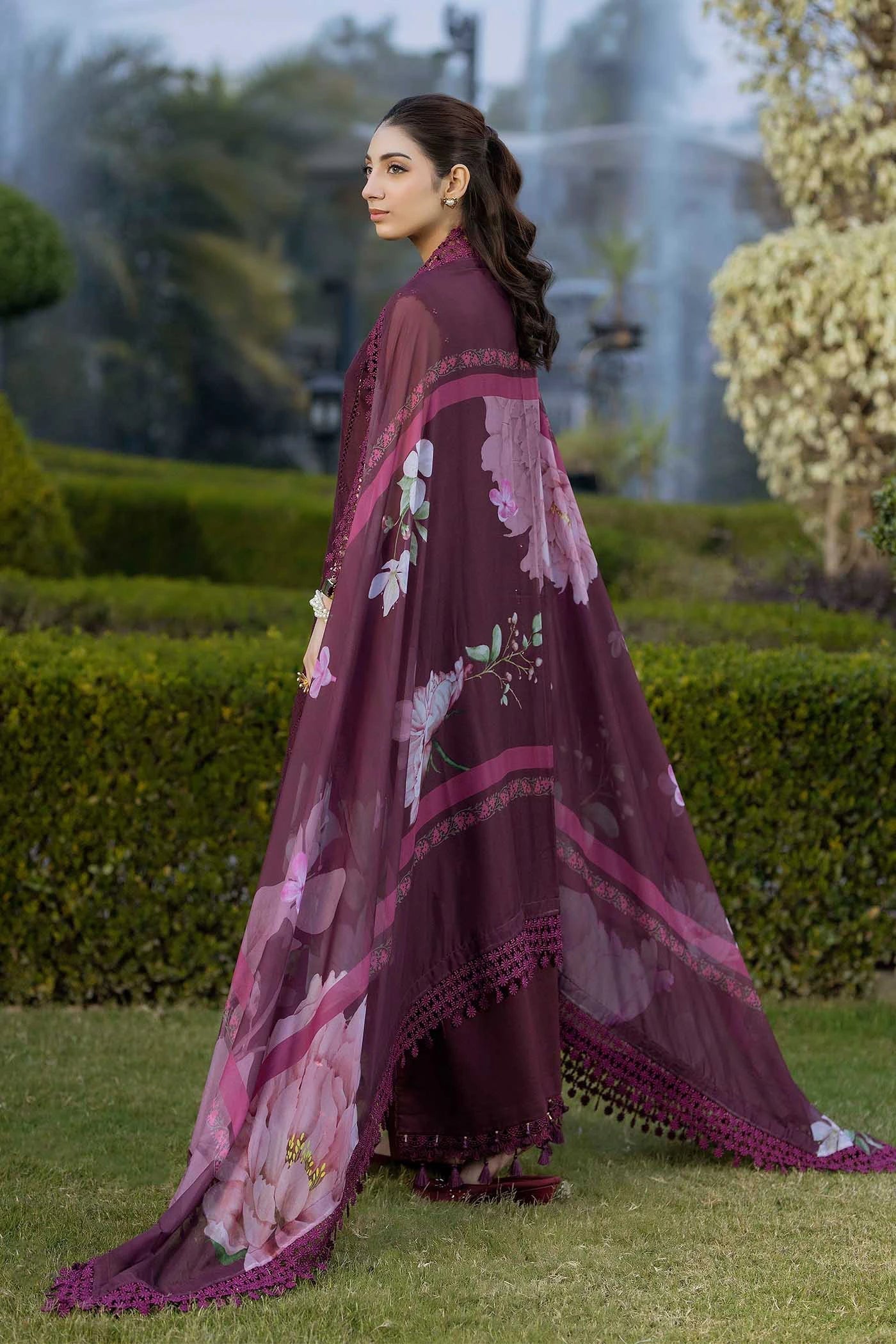 Adans Libas | Serene Luxury Lawn | SERENE 1740 - Luxury Dress - available at Maria Faisal in UK and USA.