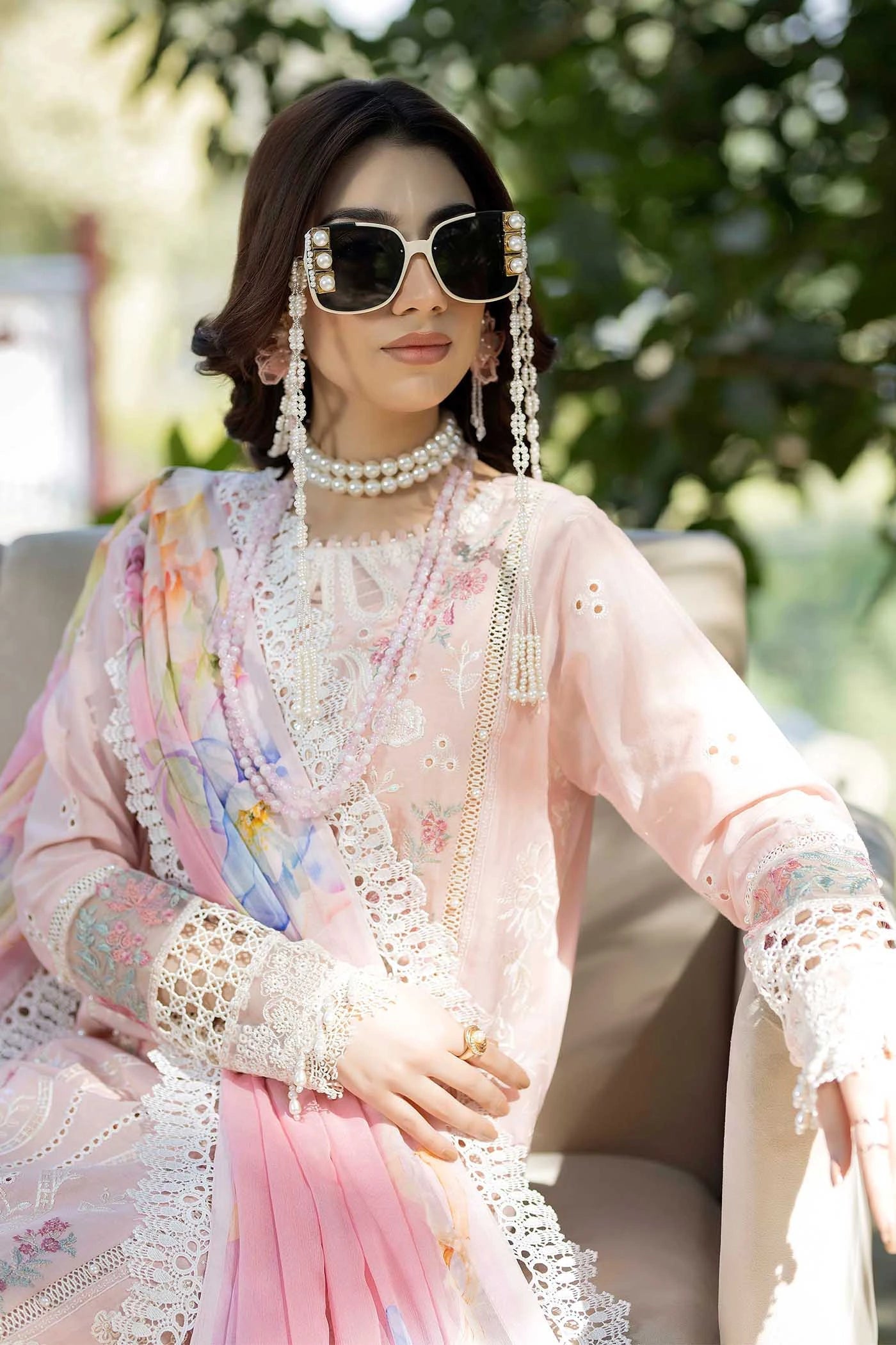 Adans Libas | Serene Luxury Lawn | SERENE 1746 - Luxury Dress - available at Maria Faisal in UK and USA.