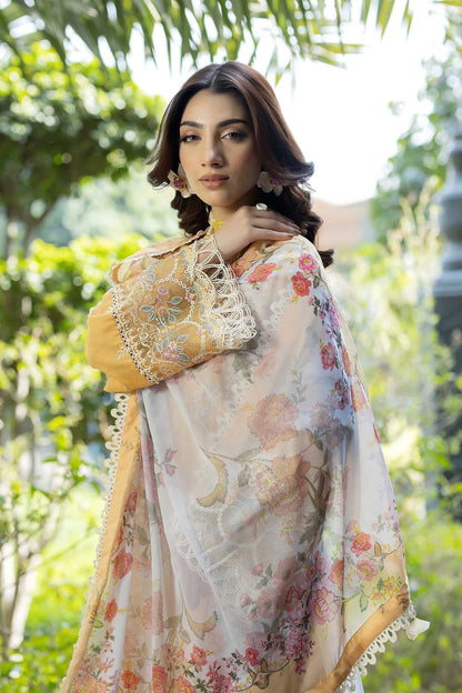 Adans Libas | Serene Luxury Lawn | SERENE 1747 - Luxury Dress - available at Maria Faisal in UK and USA.