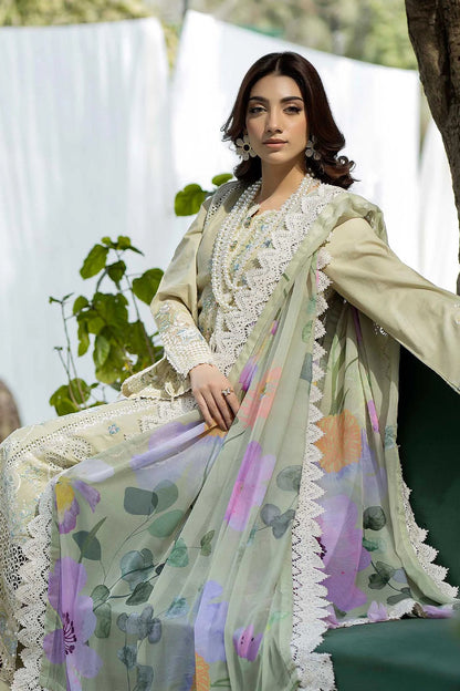 Adans Libas | Serene Luxury Lawn | SERENE 1748 - Luxury Dress - available at Maria Faisal in UK and USA.