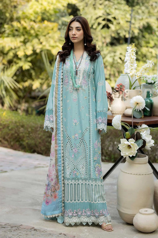 Adans Libas | Serene Luxury Lawn | SERENE 1745 - Luxury Dress - available at Maria Faisal in UK and USA.