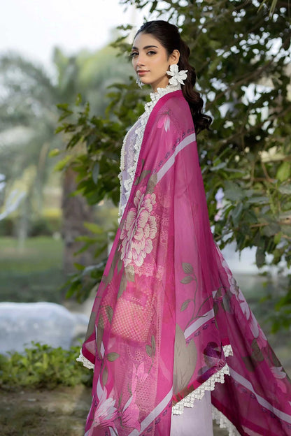 Adans Libas | Serene Luxury Lawn | SERENE 1744 - Luxury Dress - available at Maria Faisal in UK and USA.