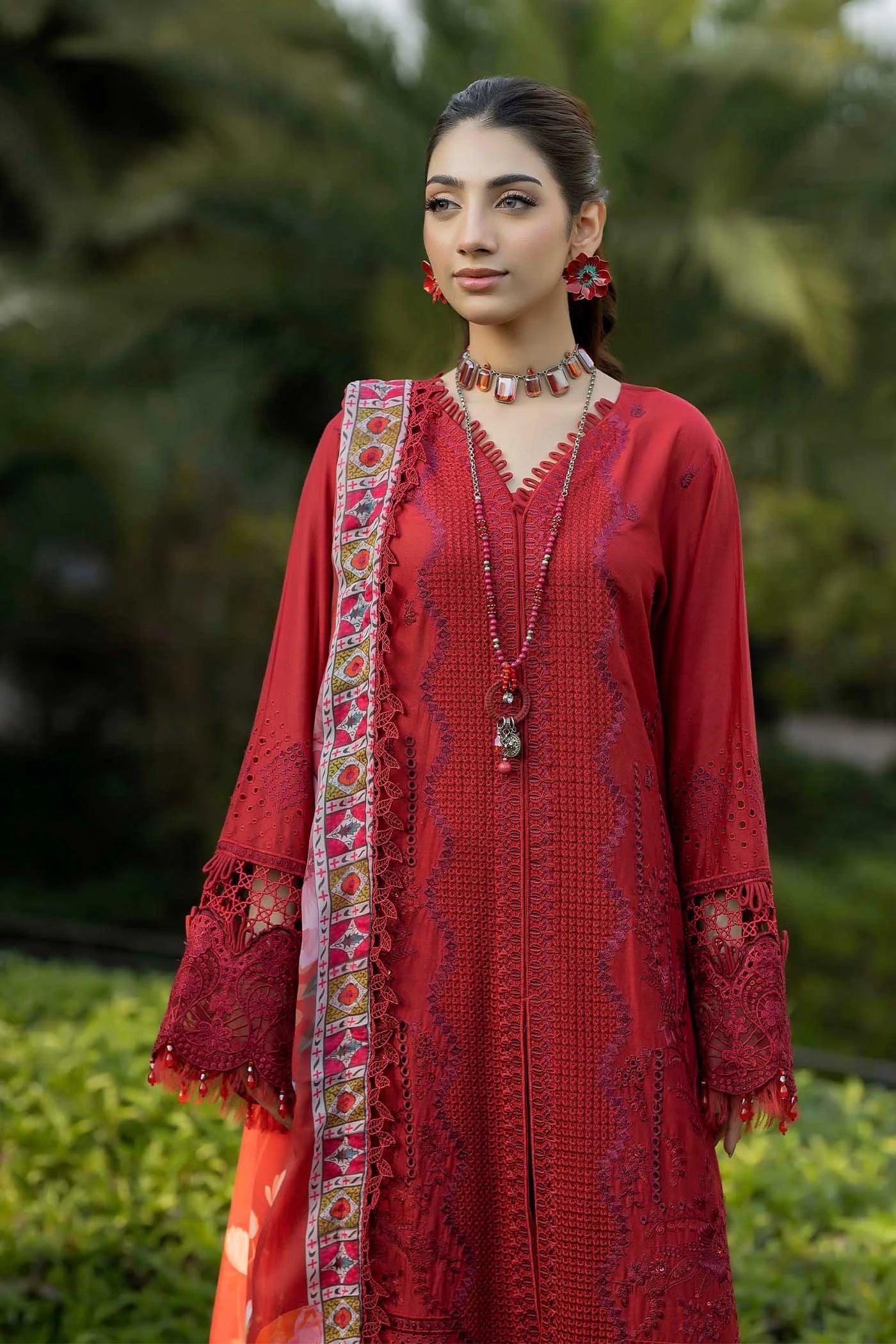 Adans Libas | Serene Luxury Lawn | SERENE 1743 - Luxury Dress - available at Maria Faisal in UK and USA.